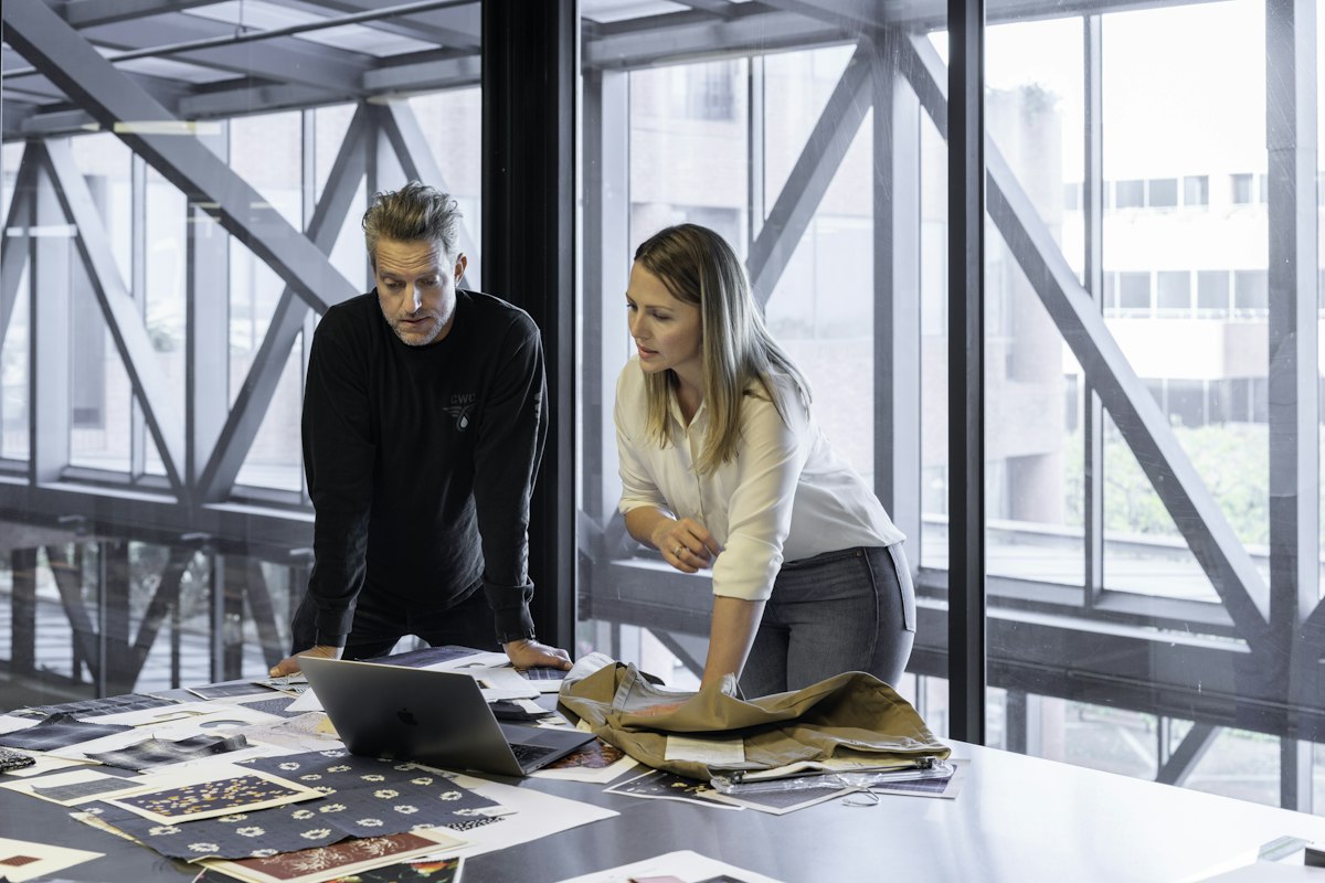 Talent partner in a one-to-one conversation